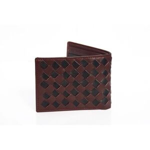 Elegant Brown and Black Men's Wallet